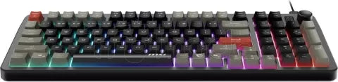Clavier Gamer MSI Forge GK110 RGB (Noir)