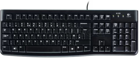 Clavier Logitech K120 Qwerty USB (OEM) (Noir)