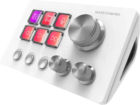 Console de streaming Mars Gaming MSD-Two (Blanc)