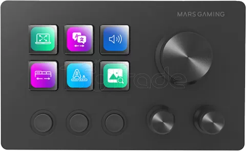 Console de streaming Mars Gaming MSD-Two (Noir)