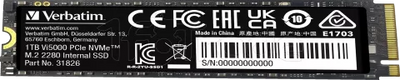Disque SSD Verbatim Vi5000 1To - NVMe M.2 Type 2280