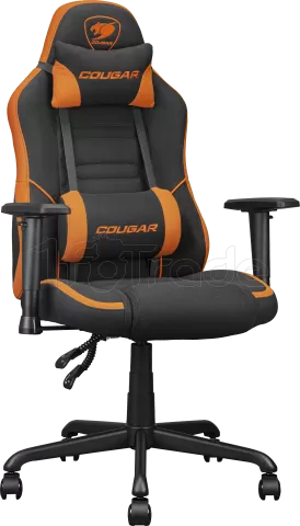 Fauteuil Cougar Fusion SF (Noir/Orange)