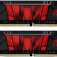 Kit Barrettes mémoire 16Go (2x8Go) DIMM DDR4 G.Skill Aegis 3000Mhz (Noir et Rouge)