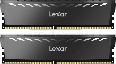 Kit Barrettes mémoire 16Go (2x8Go) DIMM DDR4 Lexar Thor 3600Mhz (Noir)