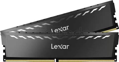 Kit Barrettes mémoire 16Go (2x8Go) DIMM DDR4 Lexar Thor 3600Mhz (Noir)