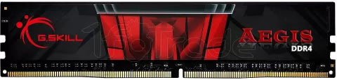Kit Barrettes mémoire 32Go (2x16Go) DIMM DDR4 G.Skill Aegis 3200Mhz (Noir/Rouge)