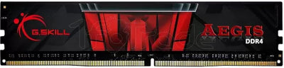Kit Barrettes mémoire 32Go (2x16Go) DIMM DDR4 G.Skill Aegis 3200Mhz (Noir/Rouge)