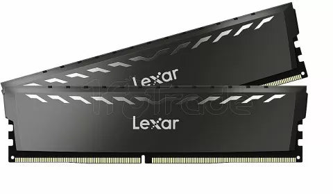 Kit Barrettes mémoire 32Go (2x16Go) DIMM DDR4 Lexar Thor 3200Mhz (Noir)