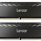 Kit Barrettes mémoire 32Go (2x16Go) DIMM DDR4 Lexar Thor 3200Mhz (Noir)