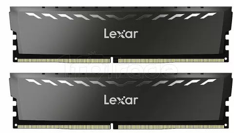 Kit Barrettes mémoire 32Go (2x16Go) DIMM DDR4 Lexar Thor 3200Mhz (Noir)