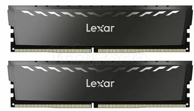 Kit Barrettes mémoire 32Go (2x16Go) DIMM DDR4 Lexar Thor 3200Mhz (Noir)