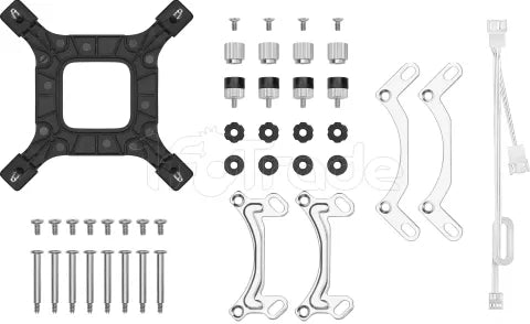 Kit Watercooling AIO DeepCool LE520 RGB - 240mm (Blanc)