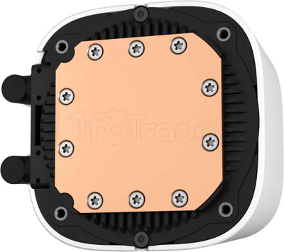 Kit Watercooling AIO DeepCool LE520 RGB - 240mm (Blanc)