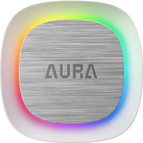 Kit Watercooling AIO Gamdias Aura GL V2 RGB - 240mm (Blanc)