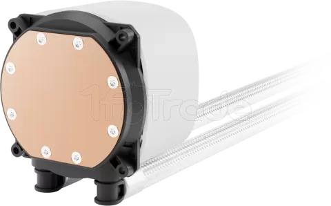 Kit Watercooling AIO Gamdias Aura GL V2 RGB - 240mm (Blanc)