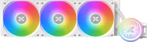 Kit Watercooling AIO Xigmatek Fenix RGB - 360mm (Blanc)