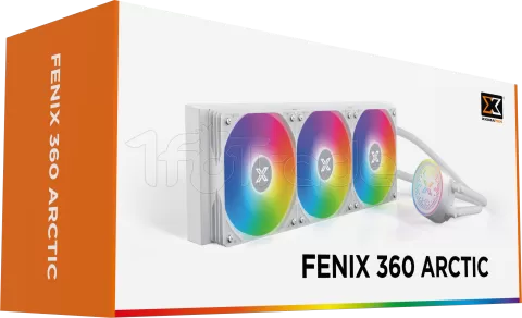 Kit Watercooling AIO Xigmatek Fenix RGB - 360mm (Blanc)