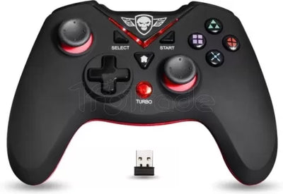 Manette de jeu sans fil Spirit of Gamer XGP Xtrem pour PS3 (Noir/Rouge)