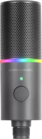 Microphone Mars Gaming MMIC-XT RGB avec bras de montage (Noir)