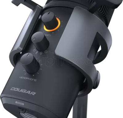 Microphone sur pied Cougar Screamer-X RGB (Noir)