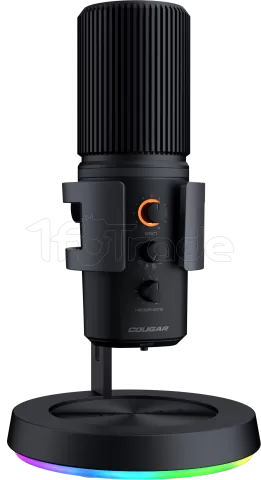 Microphone sur pied Cougar Screamer-X RGB (Noir)