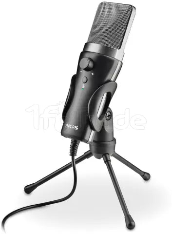 Microphone sur pied NGS MS120 USB (Noir)