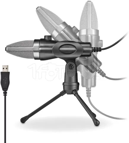 Microphone sur pied NGS MS120 USB (Noir)