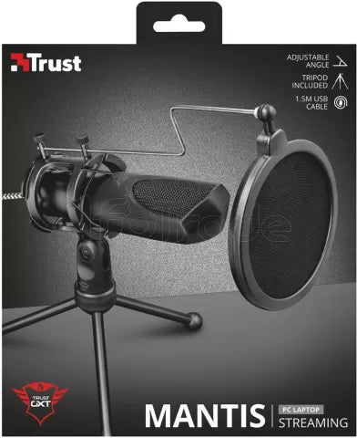 Microphone Trust GXT 232 Mantis Streaming avec trépied