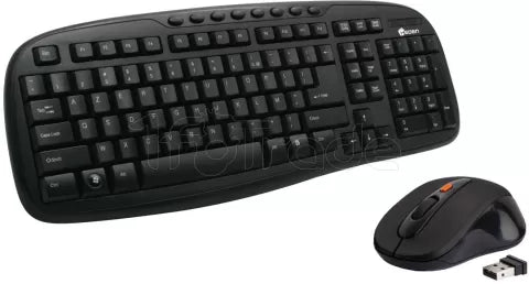 Pack 2en1 (Clavier/Souris) sans fil Heden KPC60WIFCA (Noir)