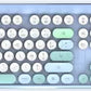 Pack 2en1 (Clavier/Souris) sans fil Mobility Lab Pure Color (Bleu)