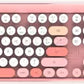 Pack 2en1 (Clavier/Souris) sans fil Mobility Lab Pure Color (Rose)