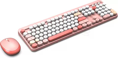 Pack 2en1 (Clavier/Souris) sans fil Mobility Lab Pure Color (Rose)