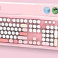 Pack 2en1 (Clavier/Souris) sans fil Mobility Lab Pure Color (Rose)