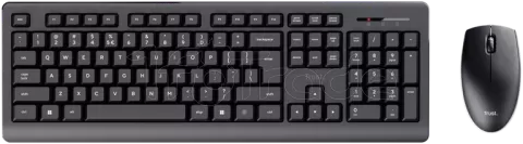 Pack 2en1 (Clavier/Souris) sans fil Trust Primo (Noir)
