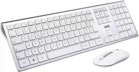 Pack 2en1 (Clavier/Souris) sans fil We (Gris/Blanc)