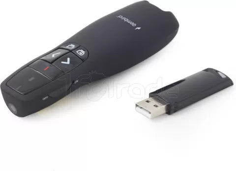 Pointeur Laser sans fil Gembird (Noir)