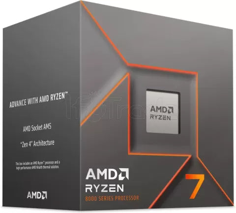 Processeur AMD Ryzen 7 8700F (5,0Ghz) AM5 - Sans iGPU