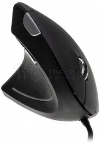Souris filaire Dacomex Verticale pour gauchers V150U (Noir)