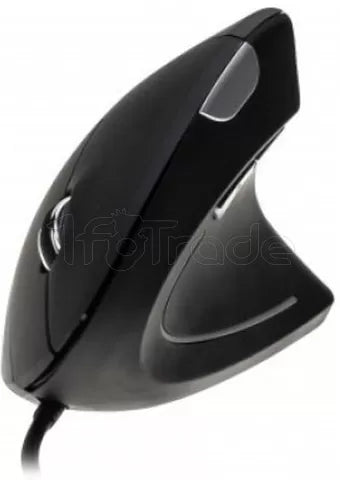 Souris filaire Dacomex Verticale pour gauchers V150U (Noir)