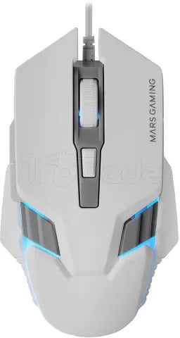 Souris filaire Gamer Mars Gaming MM024 RGB (Blanc)