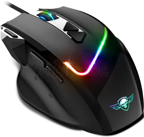 Souris filaire Gamer Spirit of Gamer Pro-M3 RGB (Noir) avec tapis